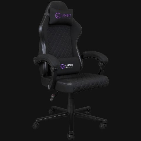 LORGAR CHA21 Fabric+PVC Gaming Chair Advanced Black/Purple