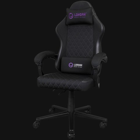 LORGAR CHA21 Fabric+PVC Gaming Chair Advanced Black/Purple