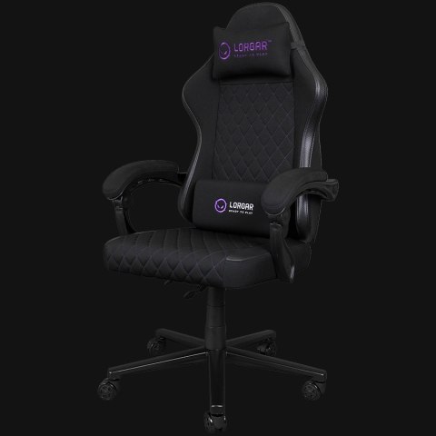 LORGAR CHA21 Fabric+PVC Gaming Chair Advanced Black/Purple