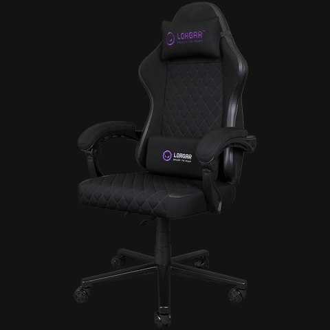LORGAR CHA21 Fabric+PVC Gaming Chair Advanced Black/Purple