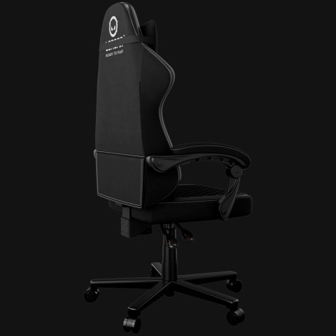 LORGAR CHA21 Fabric+PVC Gaming Chair Advanced Black/White