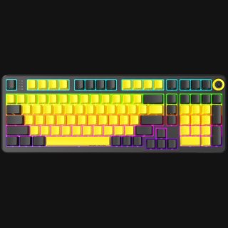 LORGAR Gaming Keyboard KBA4195 Advanced Wired Yellow EN