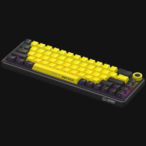LORGAR Gaming Keyboard KBA41M Advanced Wired 65% Black EN