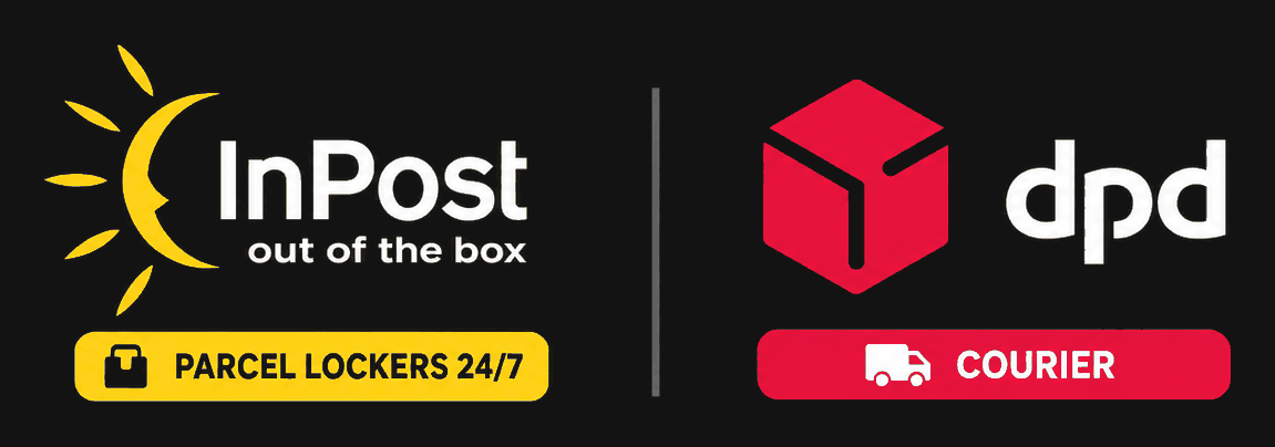 InPost — parcel lockers 24/7 and DPD — courier