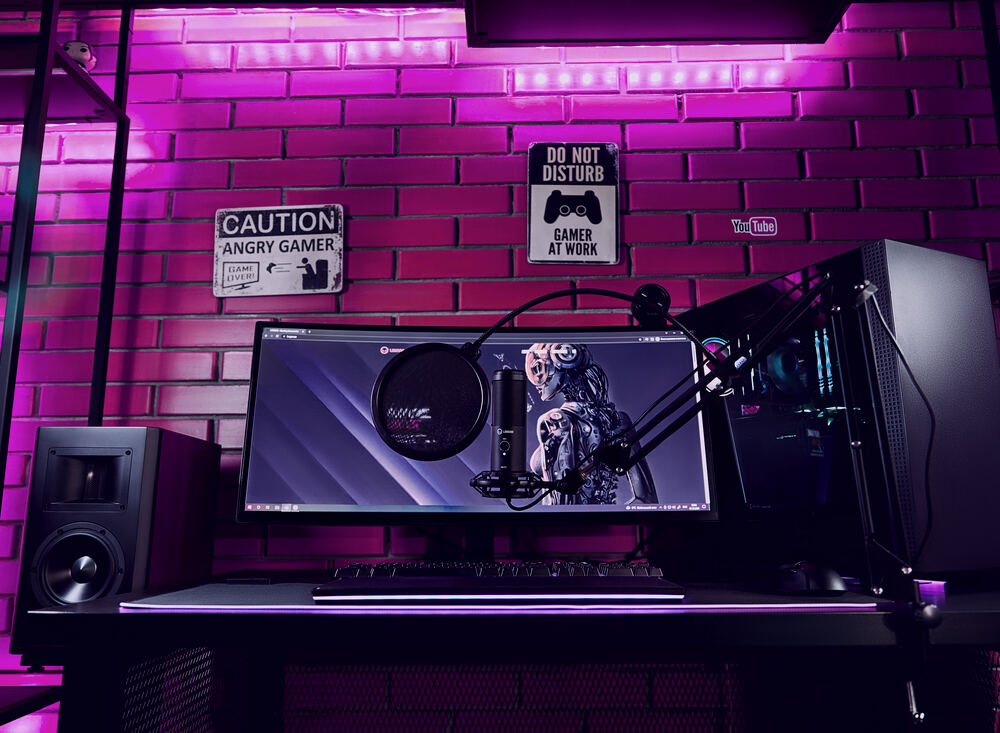 Pełne studio streamingowe LORGAR Elite